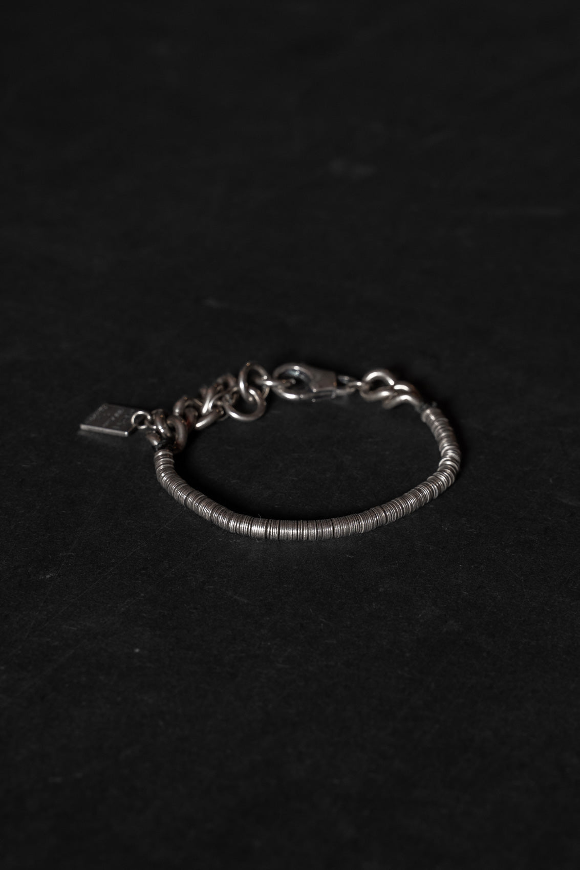 GOTI BR2331 — bracelet in oxidised sterling silver