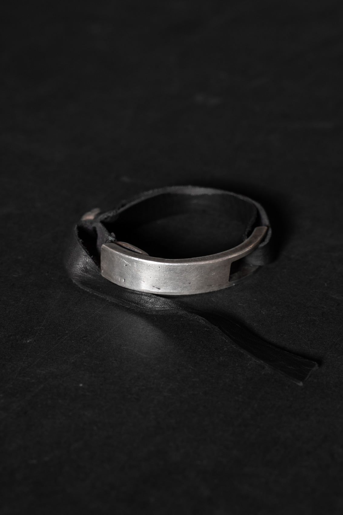 GOTI BR503 — bracelet in oxidised sterling silver